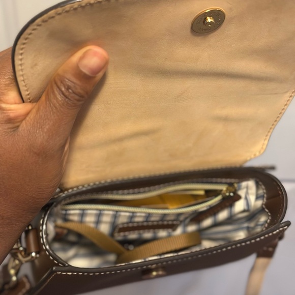 Dooney & Bourke Brown Crossbody Bag - Picture 9 of 14